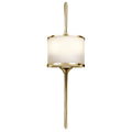 Mona 2 Light Wall Light - Polished Brass