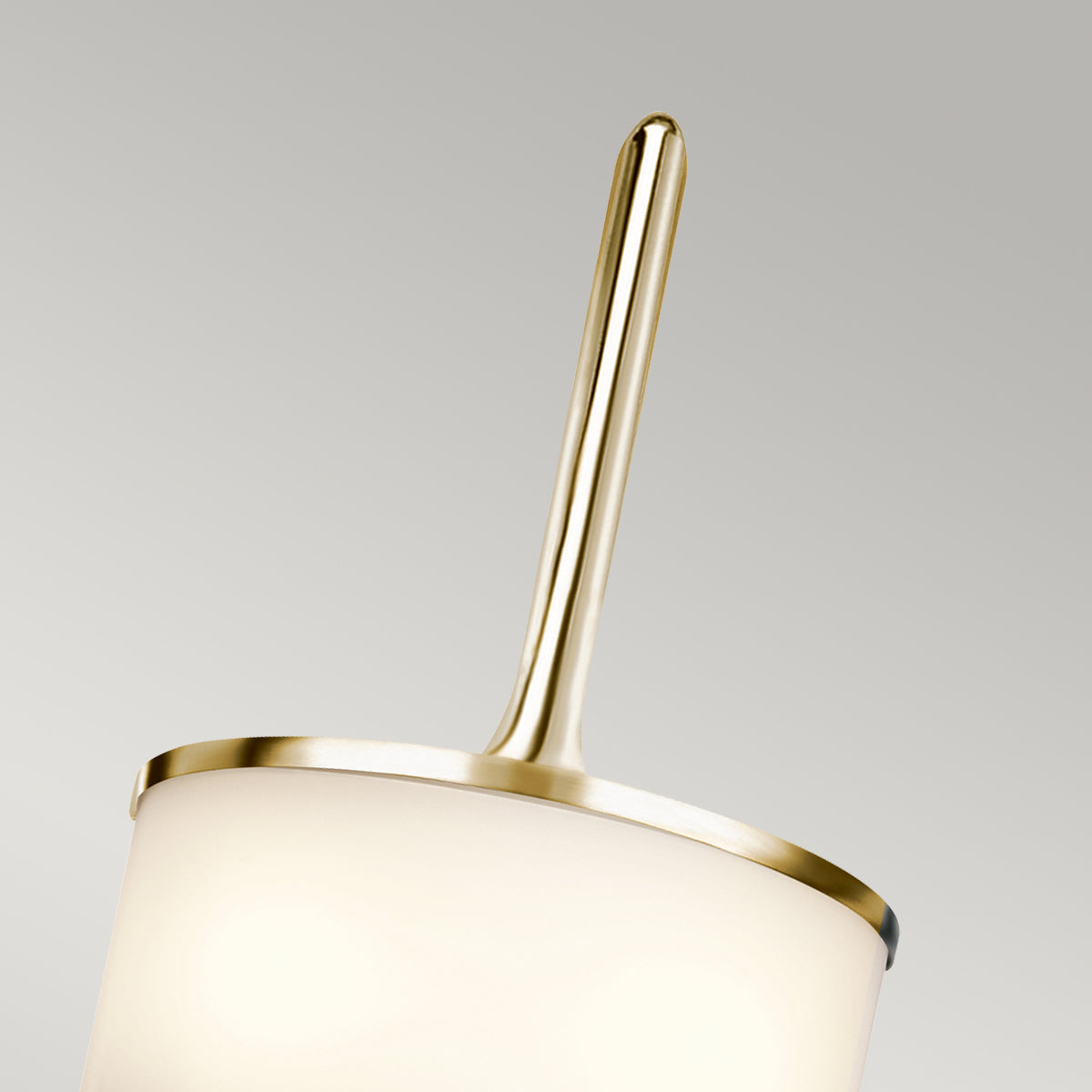 Mona 2 Light Wall Light - Polished Brass