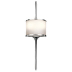 Mona 2 Light Wall Light - Polished Chrome