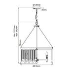 Piper 6 Light Chandelier/ Pendant