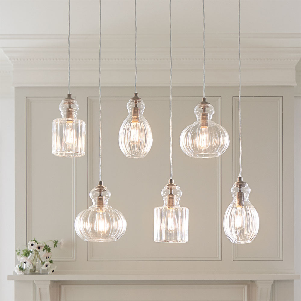 Riviera 1 Light Pendant - B