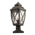 Tangier Medium 7.5" Outdoor Pedestal Lantern