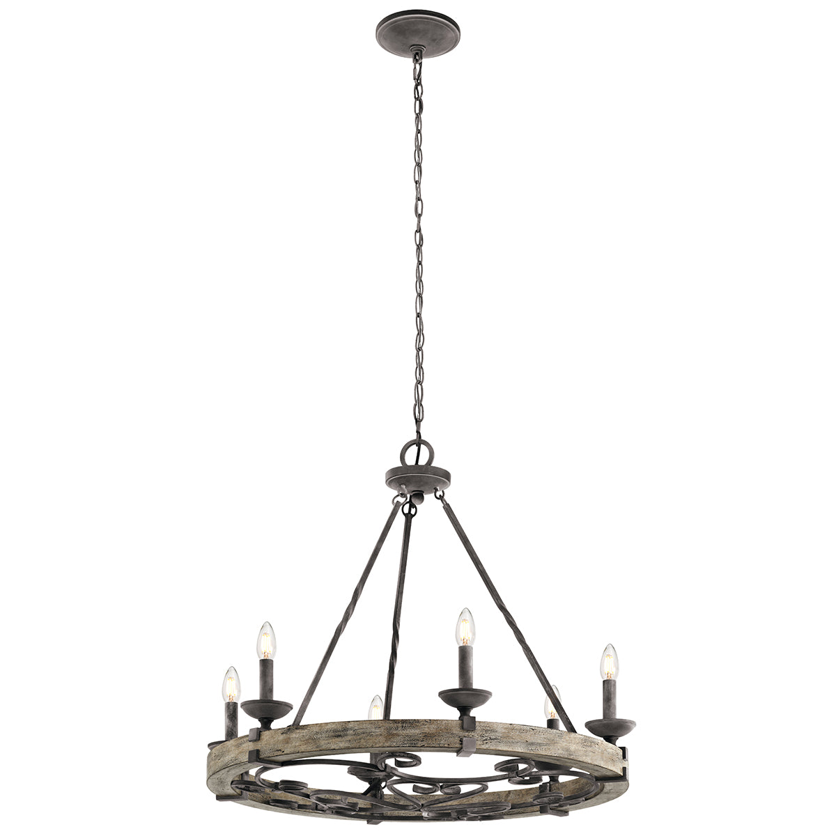 Taulbee 6 Light Chandelier