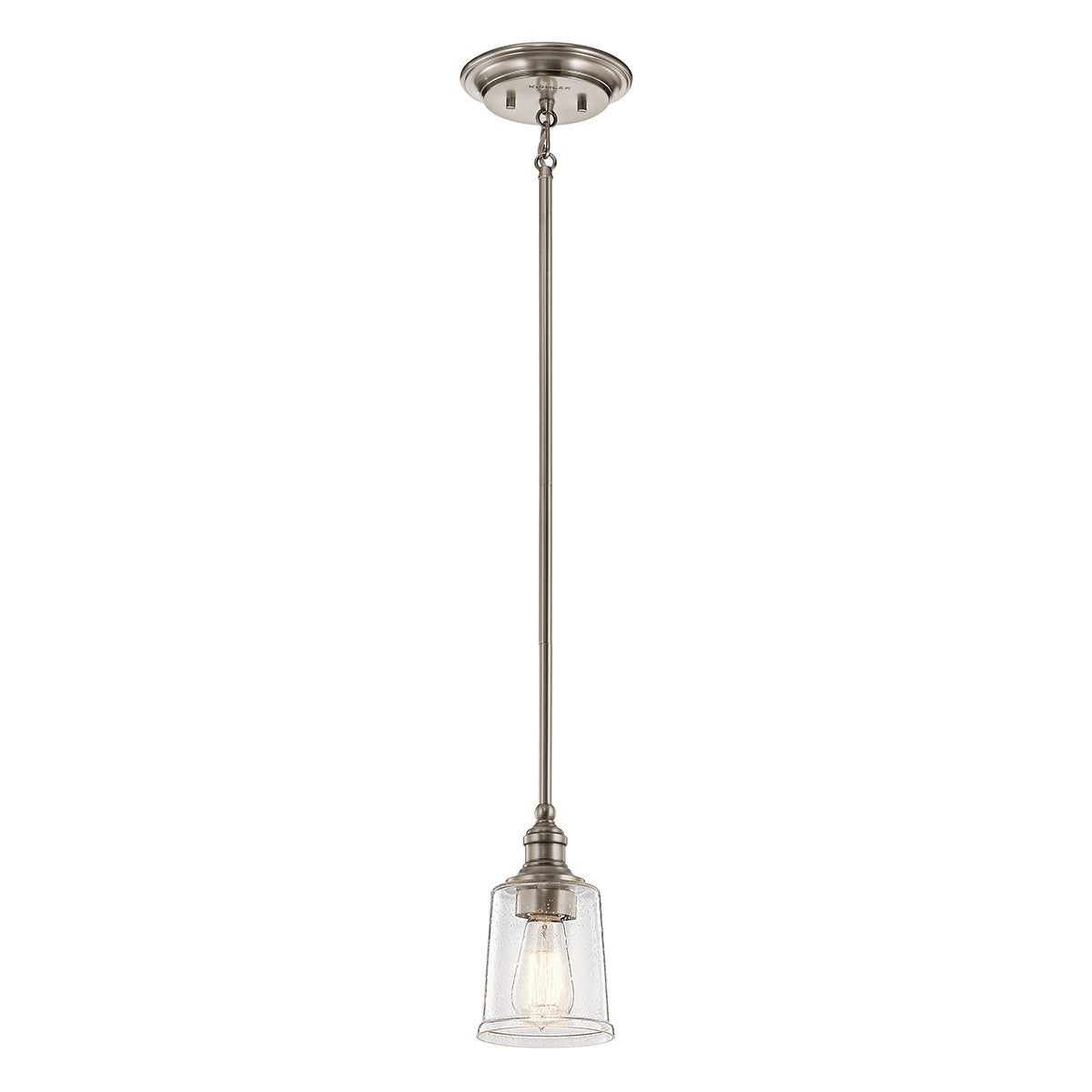 Waverly 1 Light Mini Pendant - Classic Pewter