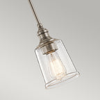 Waverly 1 Light Mini Pendant - Classic Pewter