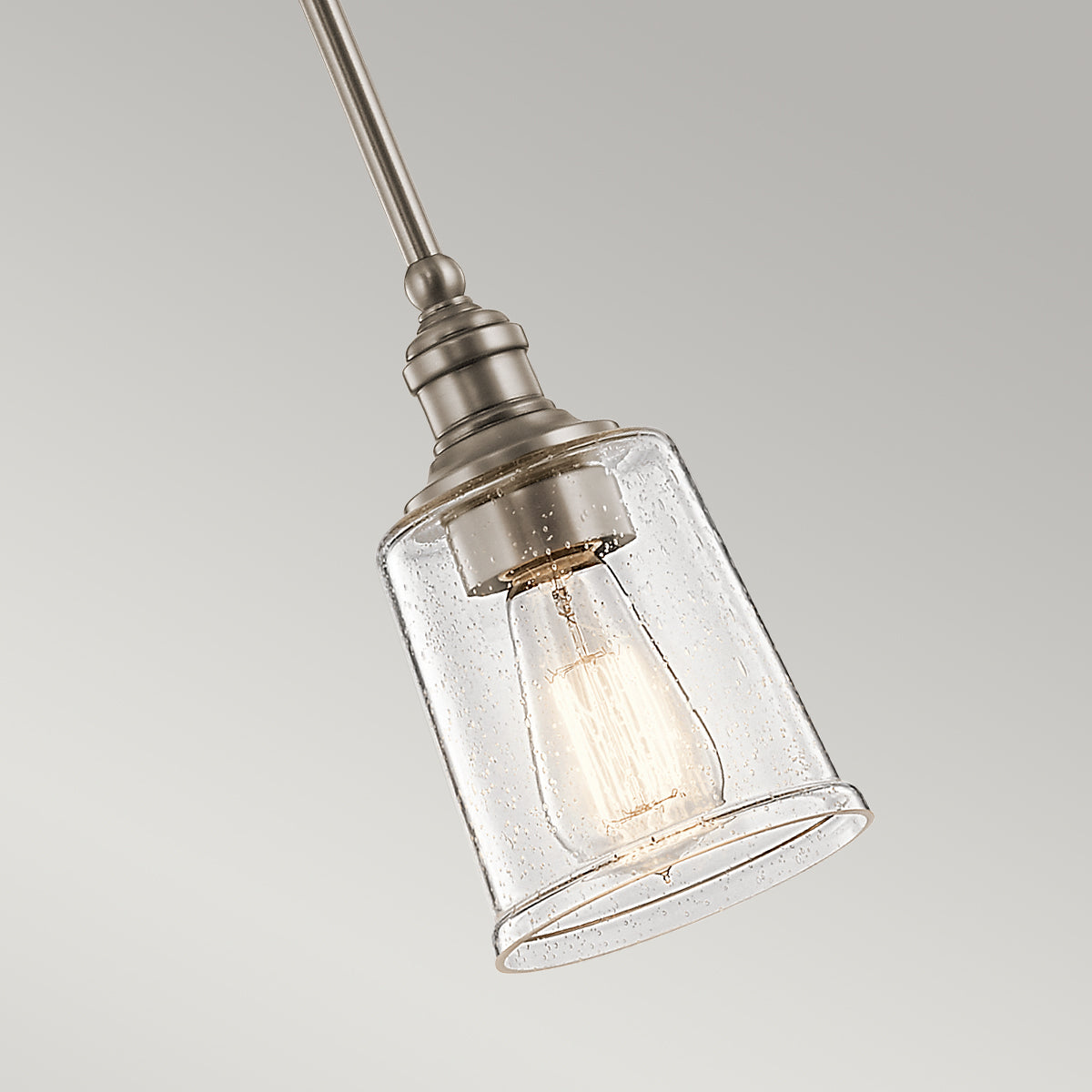 Waverly 1 Light Mini Pendant - Classic Pewter