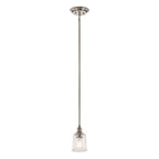 Waverly 1 Light Mini Pendant - Classic Pewter