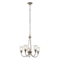 Waverly 5 Light Chandelier - Classic Pewter