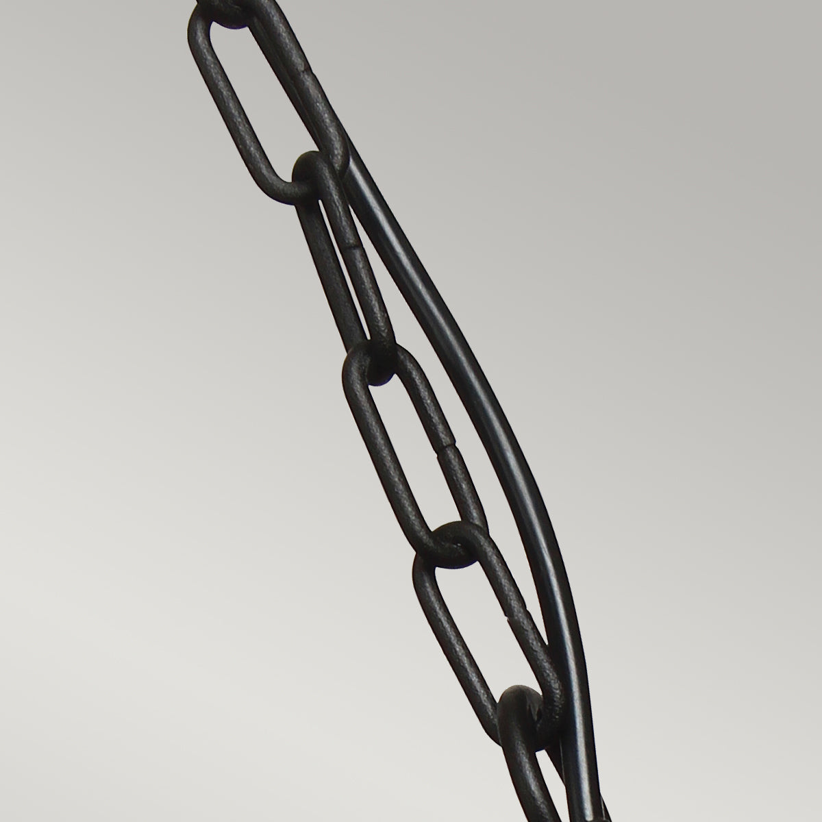 Klampenborg 1 Light Chain Lantern - Black