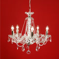 Kolin 5 Chandelier Nickel