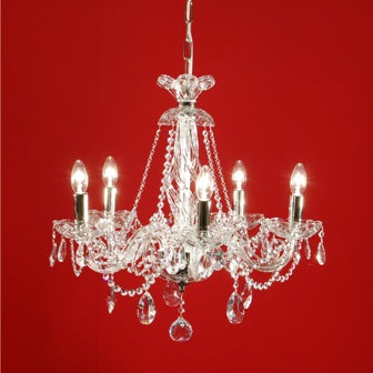 Kolin 5 Chandelier Nickel
