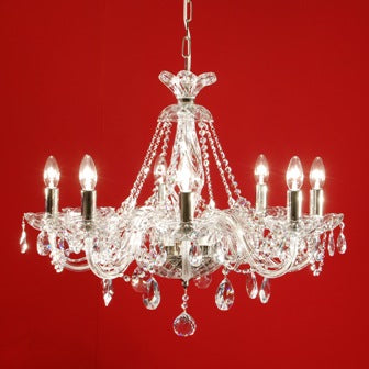 Kolin 8 Chandelier Nickel