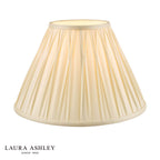 Laura Ashley Fenn Silk Empire Drum Shade Ivory 30cm/12 inch
