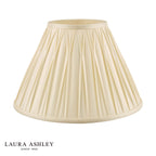 Laura Ashley Fenn Silk Empire Drum Shade Ivory 30cm/12 inch
