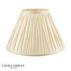 Laura Ashley Fenn Silk Empire Drum Shade Ivory 25cm/10 inch