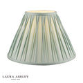 Laura Ashley Fenn Silk Empire Drum Shade Duck Egg 35cm/14 inch