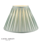 Laura Ashley Fenn Silk Empire Drum Shade Duck Egg 35cm/14 inch