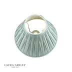 Laura Ashley Fenn Silk Empire Drum Shade Duck Egg 25cm/10 inch