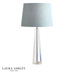 Laura Ashley Blake Medium Table Lamp Crystal Polished Chrome Base Only