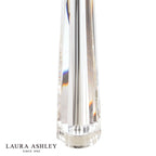 Laura Ashley Blake Medium Table Lamp Crystal Polished Chrome Base Only