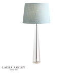 Laura Ashley Blake Large Table Lamp Crystal Polished Chrome Base Only