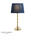 Laura Ashley Corey Antique Brass Candlestick Table Lamp Base Only