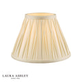 Laura Ashley Fenn Silk Empire Drum Shade Ivory 20cm/8 inch
