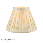 Laura Ashley Fenn Silk Empire Drum Shade Ivory 20cm/8 inch