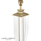 Laura Ashley Carson Large Table Lamp Antique Brass & Crystal Base Only