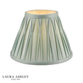 Laura Ashley Fenn Silk Empire Drum Shade Duck Egg 20cm/8 inch