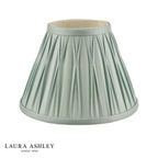Laura Ashley Fenn Silk Empire Drum Shade Duck Egg 20cm/8 inch