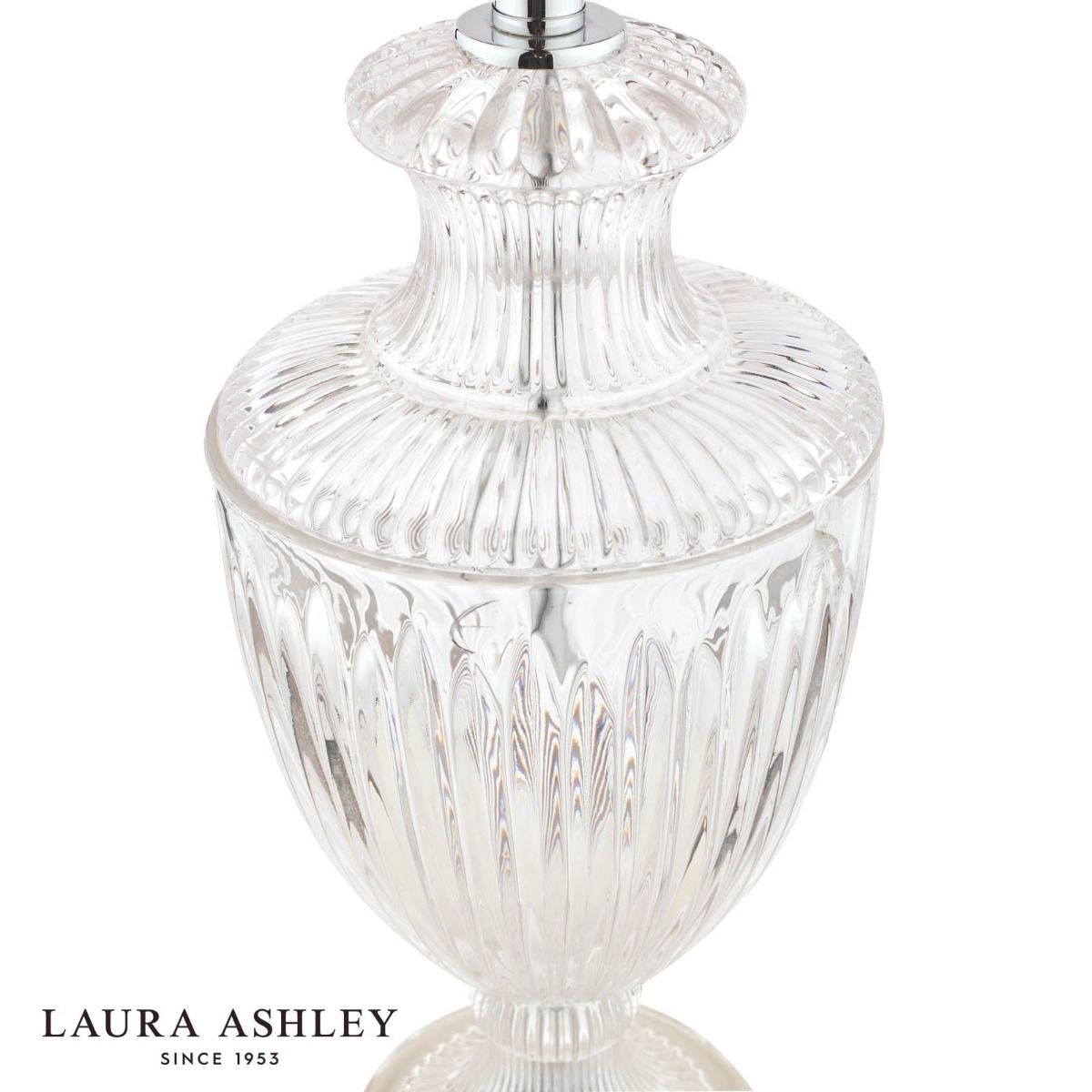 Laura Ashley Meredith Large Table Lamp Cut Glass Crystal Base Only