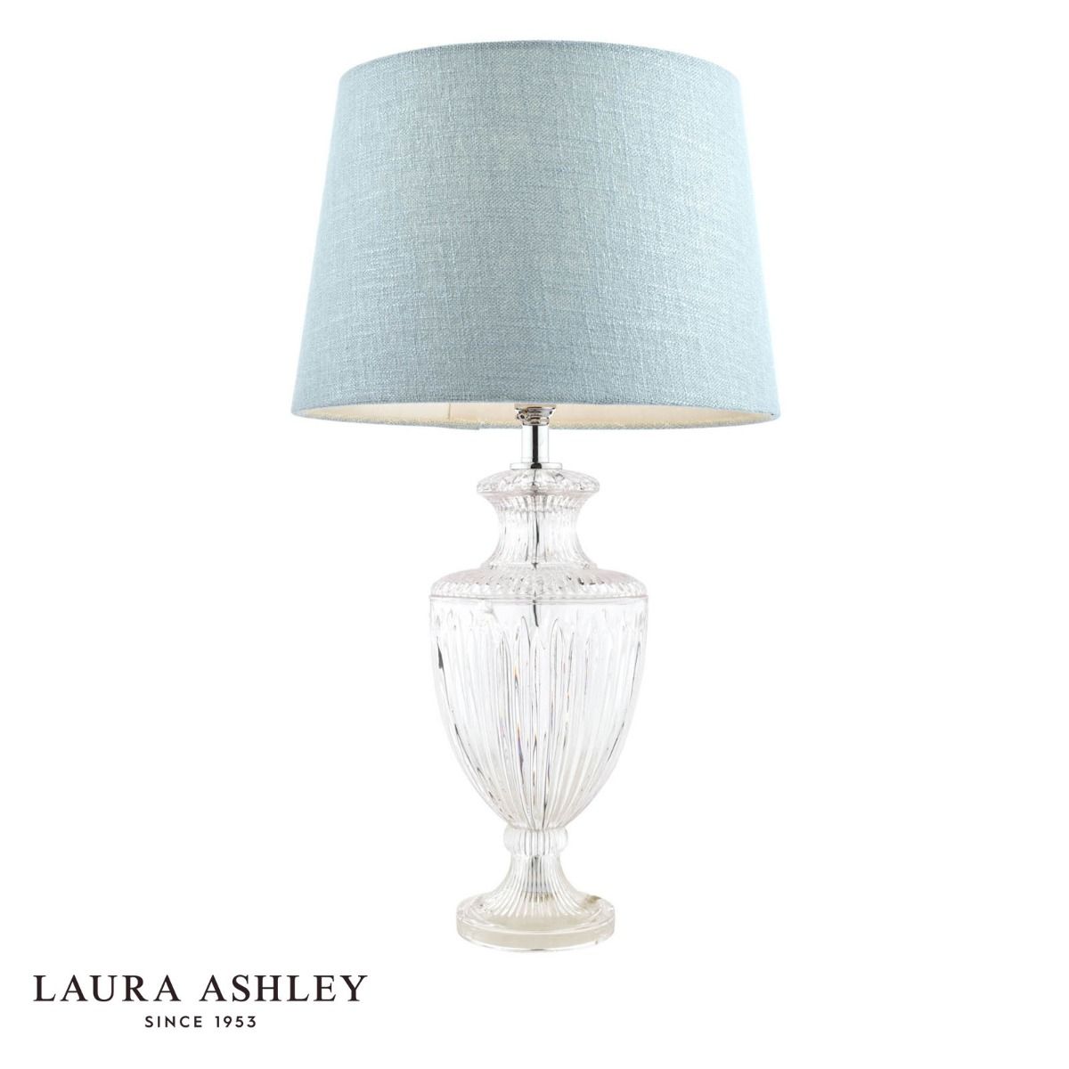 Laura Ashley Meredith Large Table Lamp Cut Glass Crystal Base Only