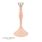 Laura Ashley Ellis Table Lamp Satin Pink and Crystal With Shade