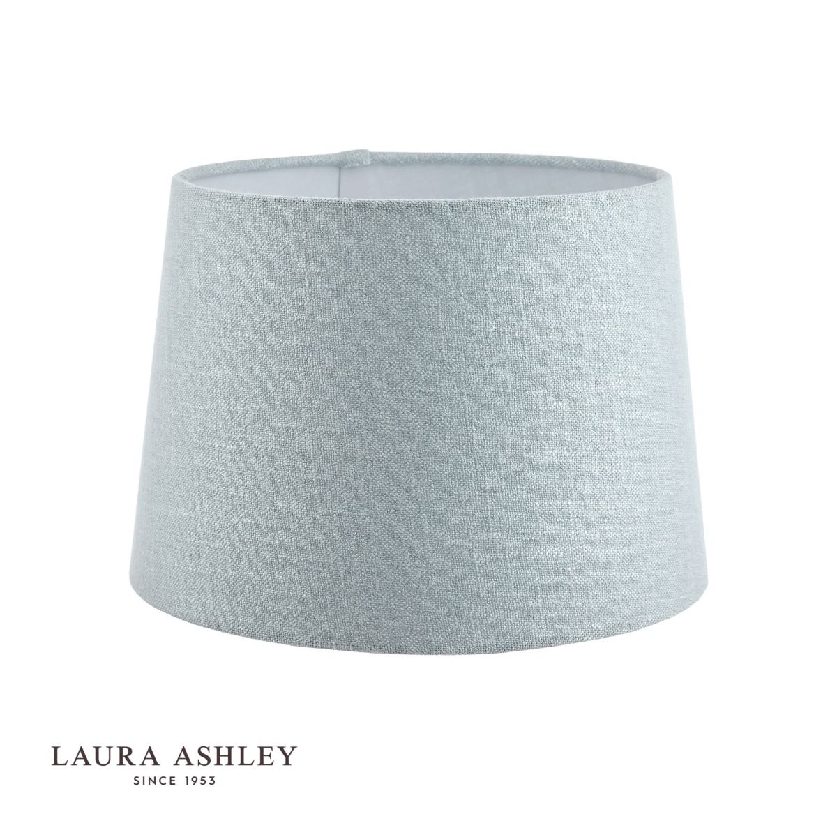 Laura Ashley Bacall Linen Empire Drum Shade Duck Egg Blue 40cm/16 inch