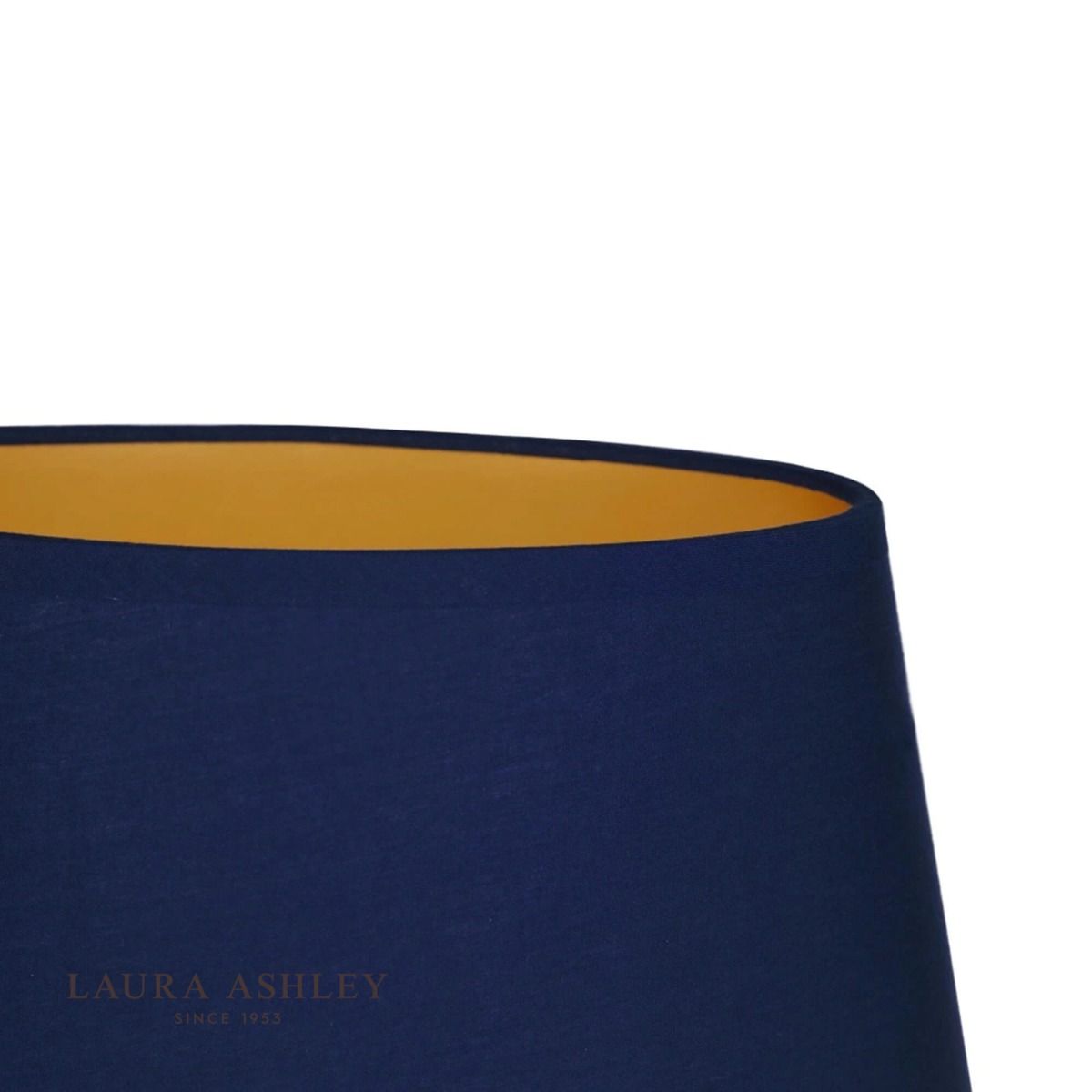 Laura Ashley Archer Table Lamp Leaf Design Gold With Shade
