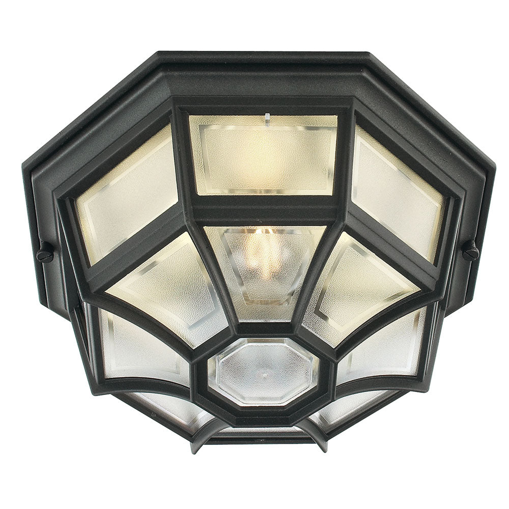 Latina Black Wall Lantern