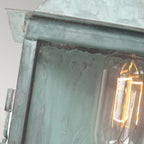 Lambeth Palace 1 Light Wall Lantern - Verdigris