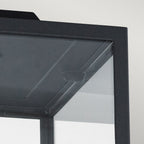 Lofoten Black Cube Flush Ceiling Light