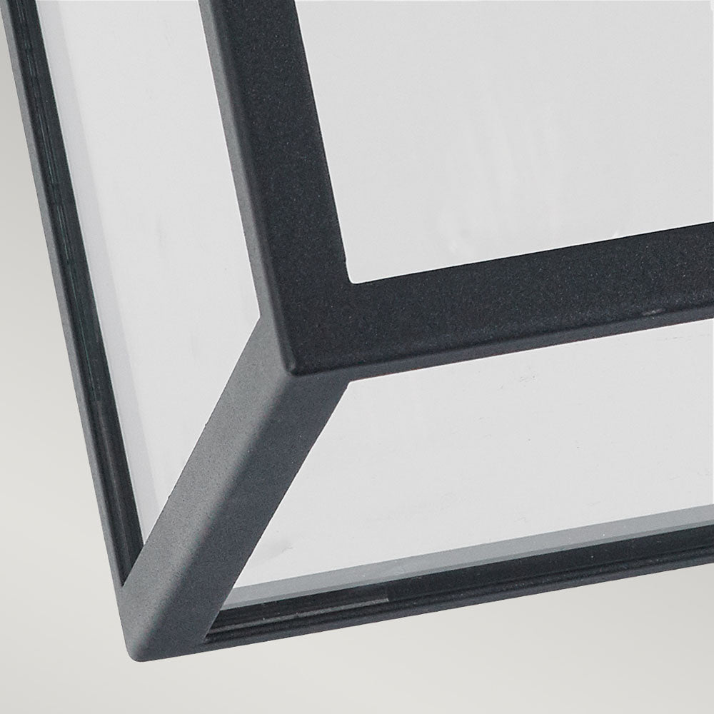 Lofoten Black Cube Flush Ceiling Light