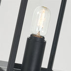 Lofoten 4-Light Black Pillar Light