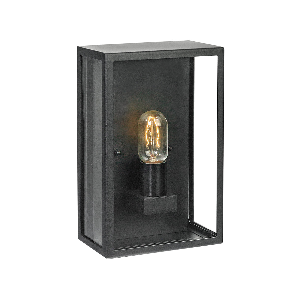 Lofoten 7-Light Black Half Wall Light