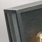 Lofoten 7-Light Black Half Wall Light