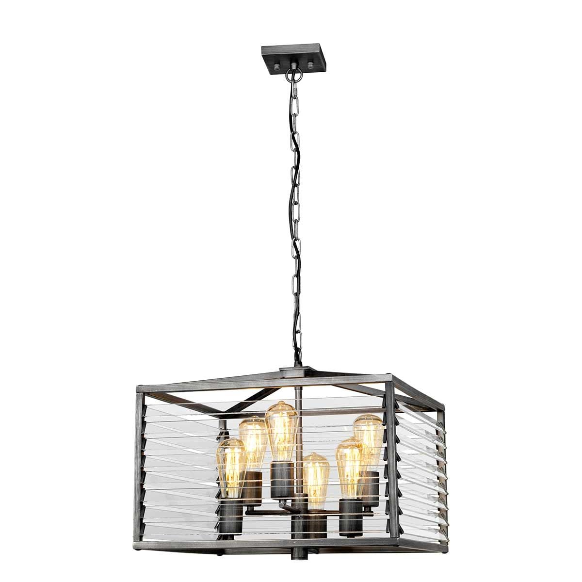 Louvre 6 Light Pendant