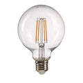 E27 6W Clear Straight G95 3000k Dimmable