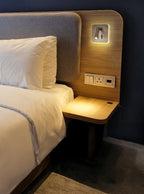 Luca Satin Nickel LED Reading Light