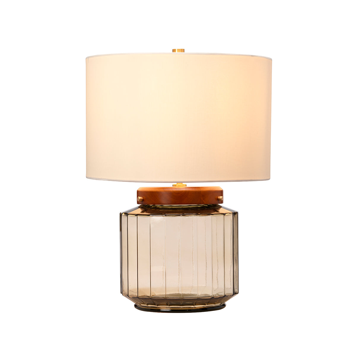 Luga Table Lamp - Smoke