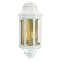Malaga 1-Light White Wall Lantern