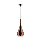 Copper pendant light with sleek modern design
