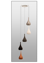 Maia 1 - 5 Light Helix of Metal Pendants